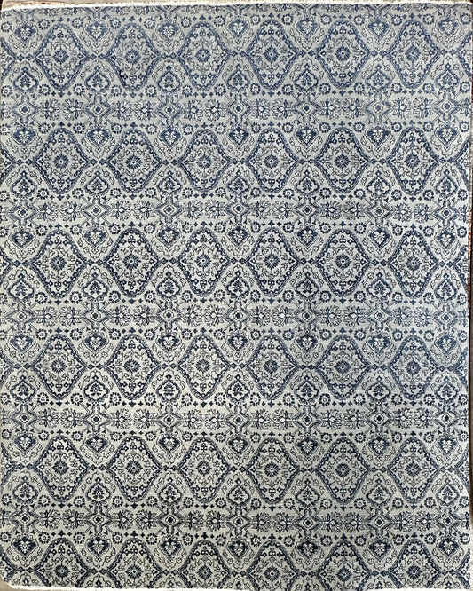 8x10 Handknotted Kashmir rug