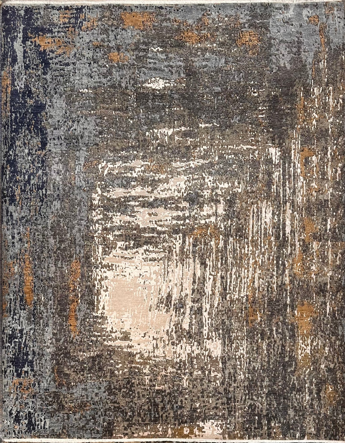 8x10 Handknotted Kashmir rug
