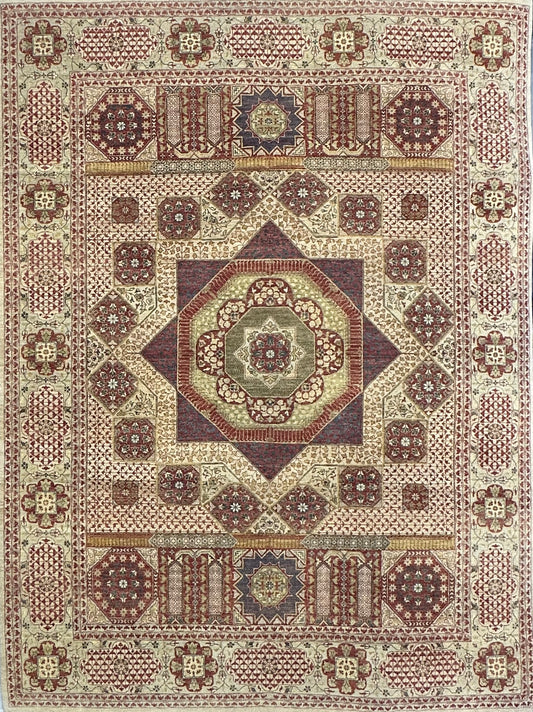 9x12 Handknotted rug