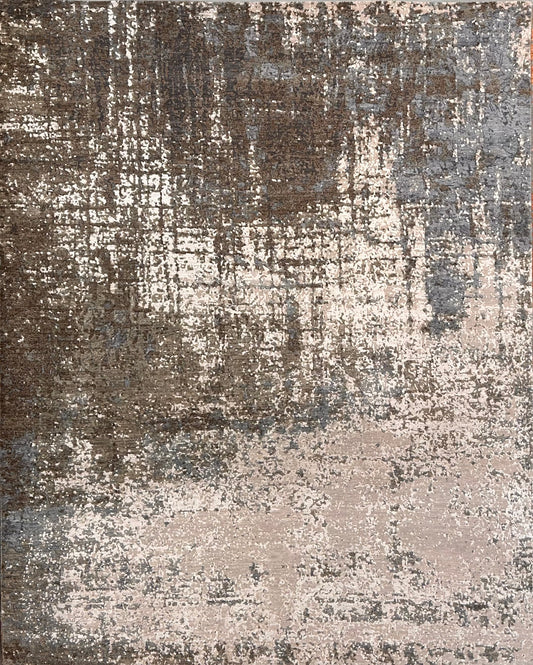 Handmade 8x10 Handknotted Kashmir rug Rug