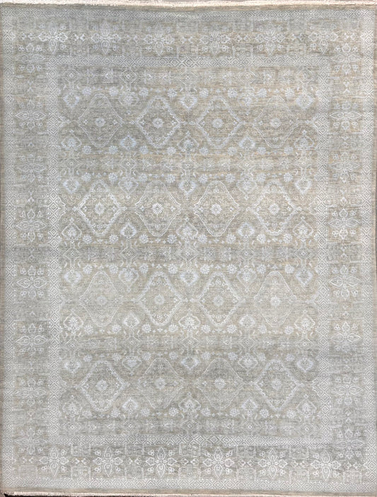 8x10 Handknotted Kashmir rug