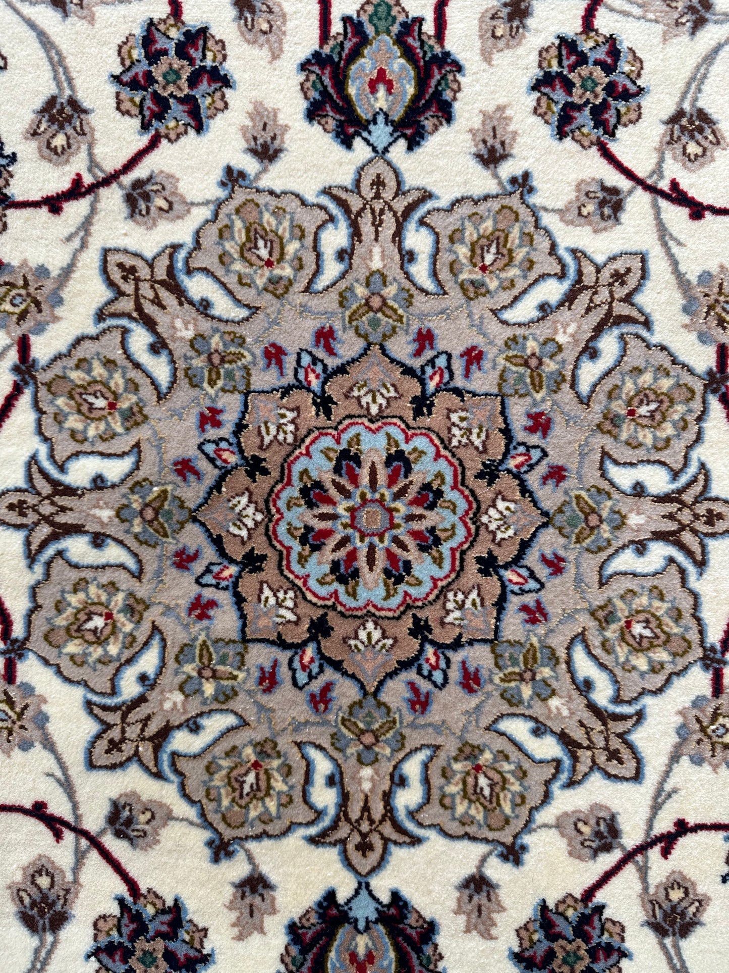 Floral Isafahan Persian Rug #9 4x6